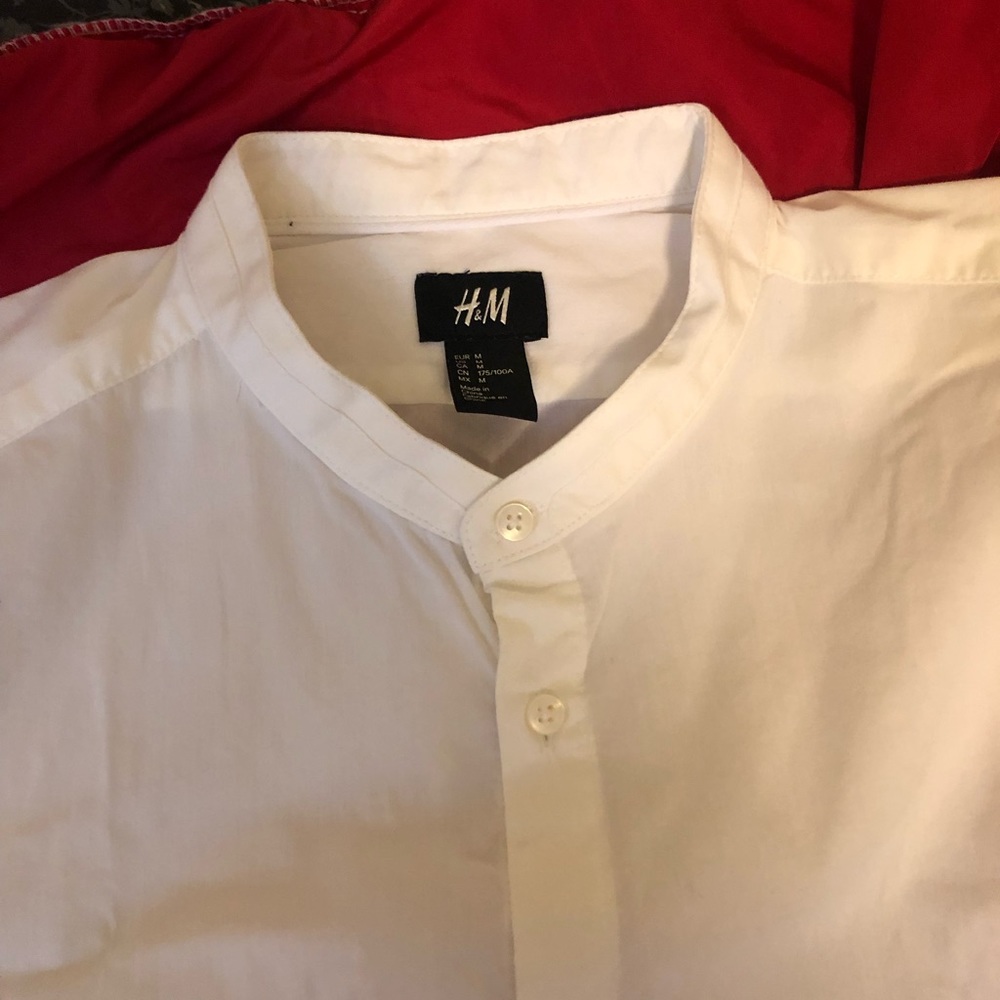 Hm chino collar